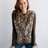 LEO TEDDYWESTE IN TAUPE