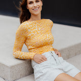 MESH-LONGSLEEVE "COLOURFUL LEO"