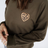 SWEATSHIRT „HERZ LEO"