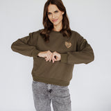 SWEATSHIRT „HERZ LEO"