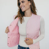 LEICHTE STEPPWESTE "LOVE ME VEST"