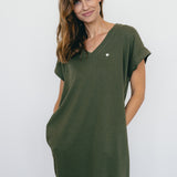 SWEATSHIRT-KLEID "HEARTBEAT"