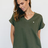 SWEATSHIRT-KLEID "HEARTBEAT"