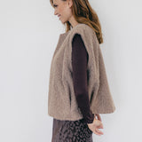 OVERSIZE SCANDI WESTE "MERLE"