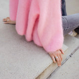 OVERSIZE CARDIGAN „JUSTINE“ BABYMOHAIR