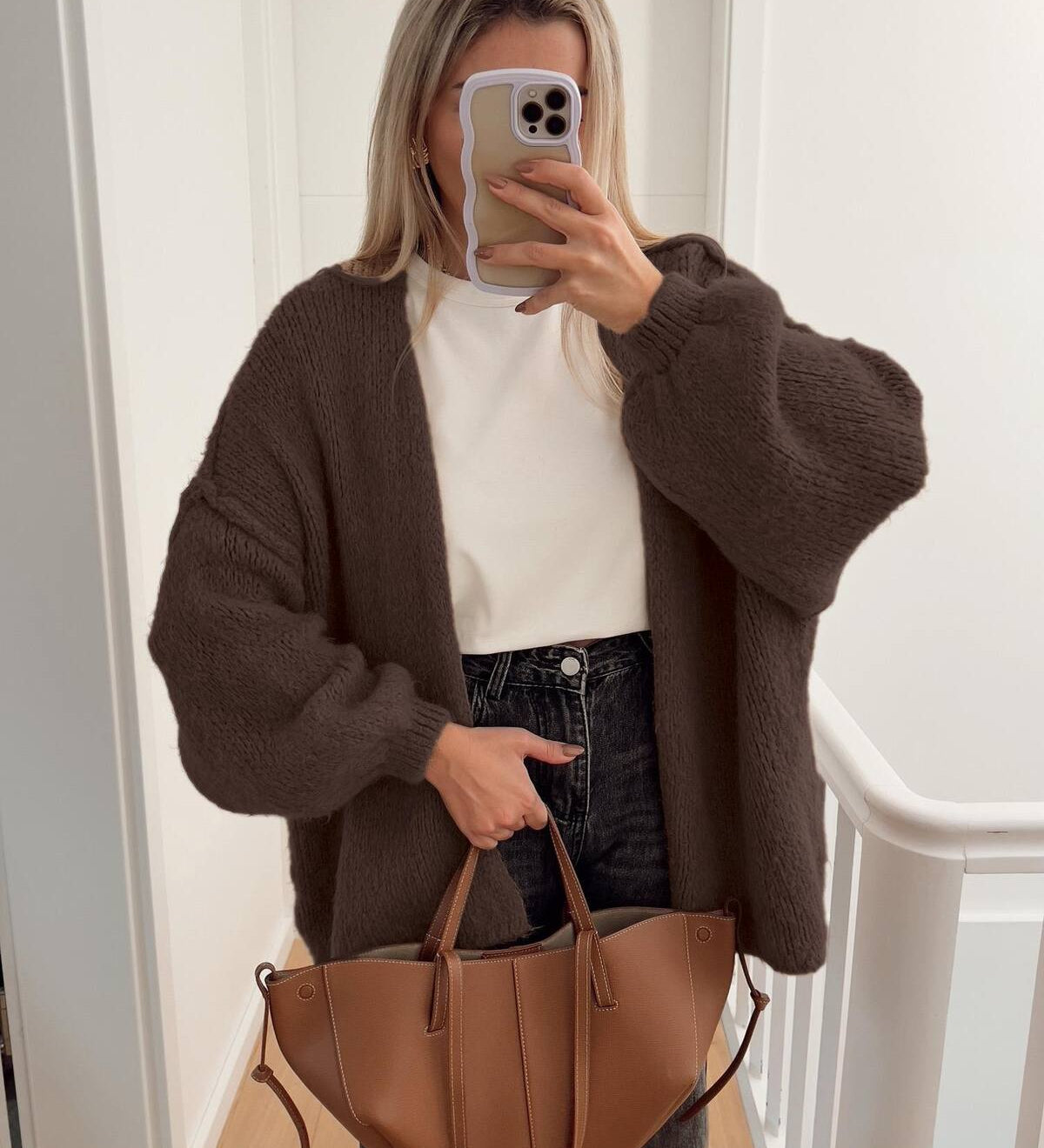 OVERSIZE CARDIGAN "JULIE"