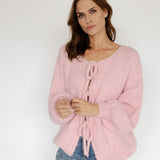 CARDIGAN „LANA“ IN ROSA