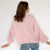 CARDIGAN „LANA“ IN ROSA