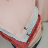 MUSSELIN KISSEN "HERZ"