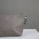 KLEINE LEDER KOSMETIKTASCHE